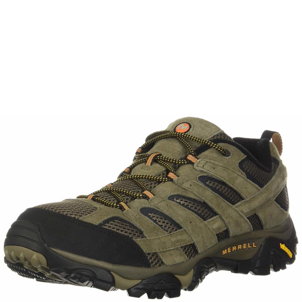 MERRELL MEN'S MOAB 2 VENT HIKING SHOE, WALNUT, 9 W